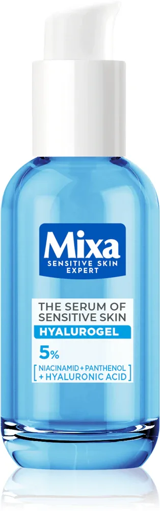 Сыворотка для лица Mixa Allantoin Restore Hyalurogel увлажняющая, с ниацинамидом, 30 мл