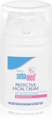 Детский защитный крем Sebamed Baby Care для лица, с пантенолом, pH 5,5, 50 мл