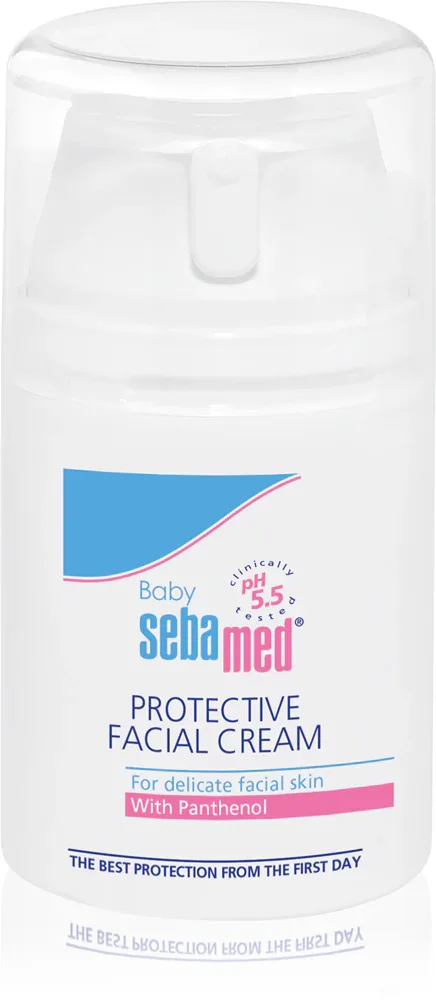 Детский защитный крем Sebamed Baby Care для лица, с пантенолом, pH 5,5, 50 мл