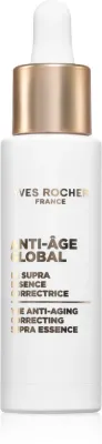 Сыворотка для лица Yves Rocher Anti-Age Global с витамином C, салициловой кислотой, ромашкой и солодкой, укрепляет барьер кожи, 30 мл