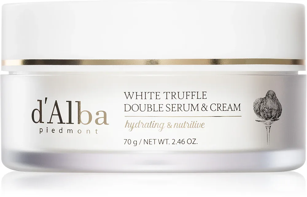 Крем для лица d'Alba White Truffle Double Serum Cream увлажняющий, питательный, 70 г