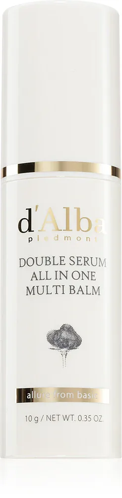 Бальзам-сыворотка для лица d'Alba White Truffle Double Serum All In One Multi Balm питательная, разглаживающая, 10 г