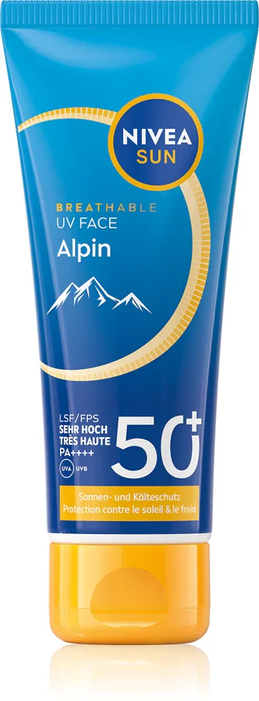 Крем NIVEA SUN Alpin солнцезащитный, SPF 50, для гор, 40 мл SPF 50+