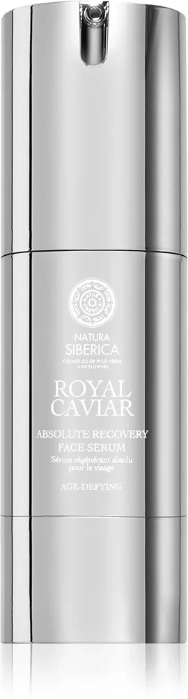 Сыворотка для лица Natura Siberica Royal Caviar с экстрактом икры, пептидами и гиалуроновой кислотой, 30 мл