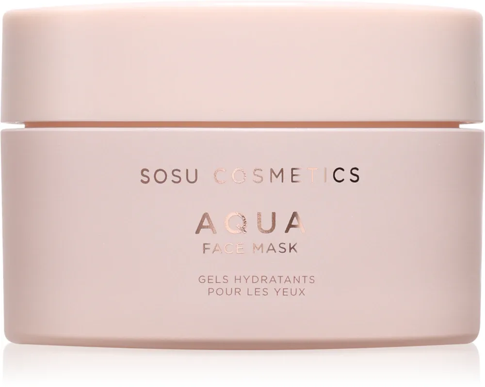 Маска для лица SOSU Cosmetics Aqua Face Mask увлажняющая, смягчающая, 50 г