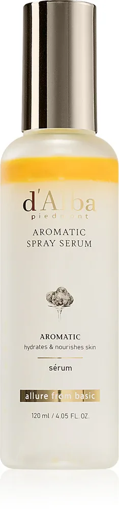 Сыворотка-спрей для лица d'Alba White Truffle First Aromatic Spray Serum увлажняющая, для любого типа кожи
