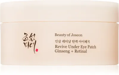 Патчи для глаз Beauty of Joseon Revive Under Eye Patch Ginseng + Retinal с женьшенем и ретиналем, 60 шт