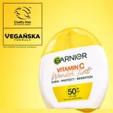 Флюид тонирующий Garnier Vitamin C Wonder Tint с фильтром SPF, увлажняющий, для всех типов кожи, 40 мл, оттенок Light — фото 4
