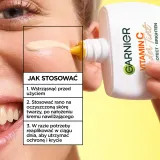Флюид тонирующий Garnier Vitamin C Wonder Tint с фильтром SPF, увлажняющий, для всех типов кожи, 40 мл, оттенок Light — фото 5