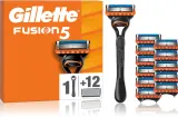 Бритва мужская Gillette Fusion5 5 лезвий, со сменными кассетами, 13 шт — фото 1
