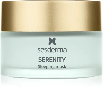 Ночная маска для лица Sesderma Serenity с мелатонином и лотосом, для всех типов кожи, 50 мл