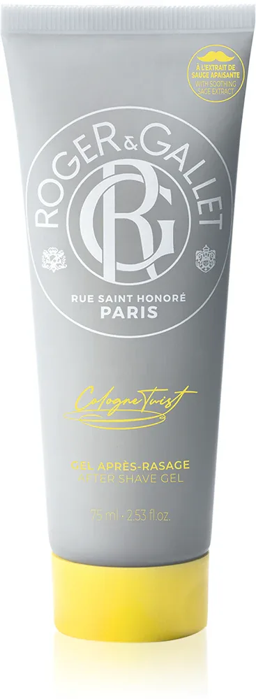 Roger & Gallet Cologne Twist - Средство после бритья Roger Gallet Cologne Twist успокаивающее, с маслом лаванды, 75 мл, 75 мл
