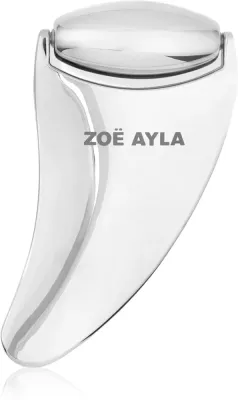 Zoë Ayla 2-in-1 Gua Sha Roller - Роллер для лица Zoe Ayla 2-in-1 Gua Sha Roller 2 в 1, роллер и гуаша, 1 шт, 1 шт