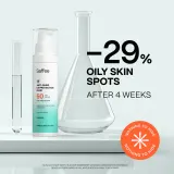 Флюид солнцезащитный Saffee ClearDerm Anti-shine UV Protection Fluid SPF 50 матирующий, для жирной кожи, 50 мл SPF 50 — фото 4