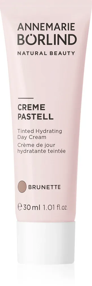 ANNEMARIE BÖRLIND CREME PASTELL - Крем тонирующий для лица ANNEMARIE BORLIND CREME PASTELL увлажняющий, выравнивающий тон, 30 мл, 30 мл, оттенок Brunette