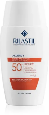 Солнцезащитный флюид Rilastil Allergy, для чувствительной кожи, 50 г