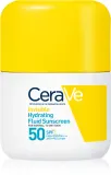 Флюид солнцезащитный CeraVe Invisible Hydrating Fluid Sunscreen SPF 50 для лица, увлажняющий, 50 мл SPF 50 — фото 1