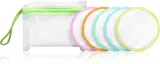 Диски для демакияжа Revolution Skincare Skin Microfibre Cleansing Rounds текстильные, многоразовые, 6 шт — фото 1