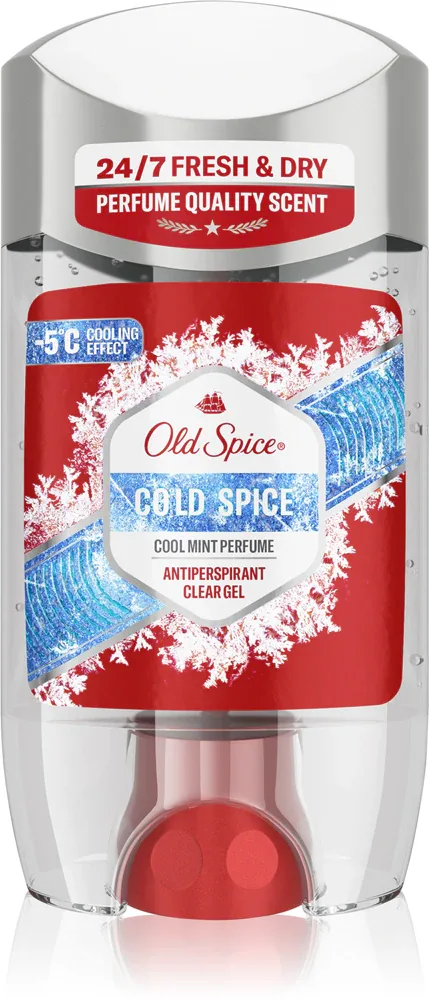 Антиперспирант-гель Old Spice Cold Spice, дорожный формат, цитрусовый аромат, 70 мл