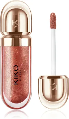 Блеск для губ KIKO Milano 3D Hydra Lipgloss увлажняющий, с эффектом объёма, 6,5 мл, оттенок 45 Enchanting Rosewood