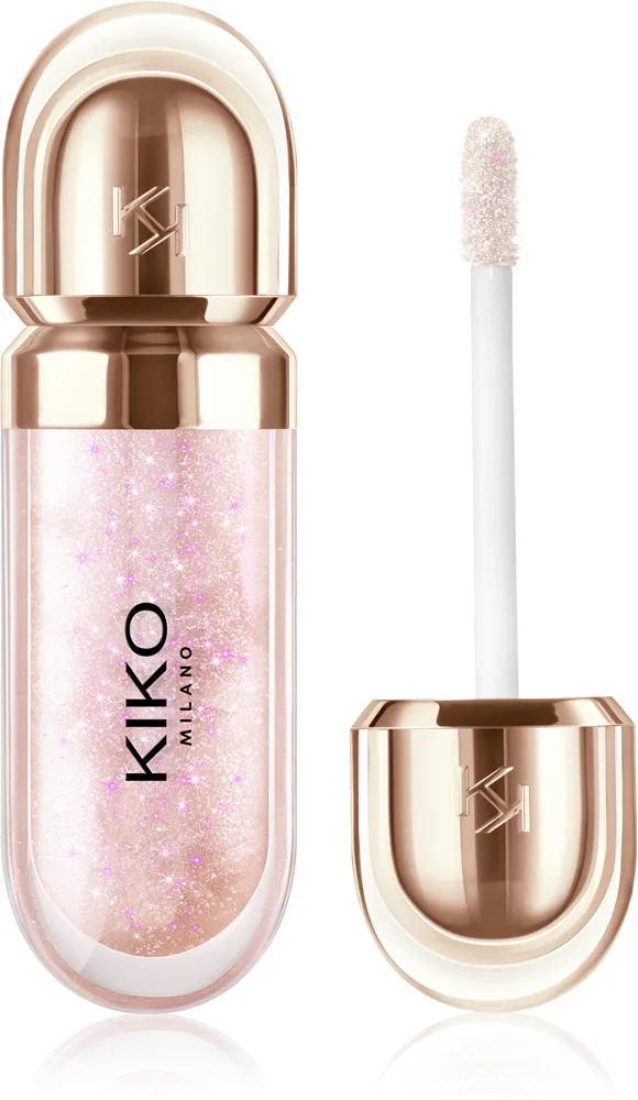 Блеск для губ KIKO Milano 3D Hydra Lipgloss увлажняющий, с эффектом объёма, 6,5 мл, оттенок 41 Rosy Glares