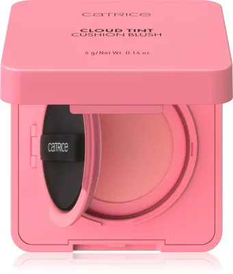 Румяна Catrice Cloud Tint Cushion Blush кушон, с матовым эффектом, 4 г, оттенок C020 Over the Blush