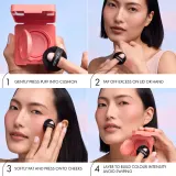 Румяна Catrice Cloud Tint Cushion Blush кушон, с матовым эффектом, 4 г, оттенок C030 Head in the Cloud — фото 4