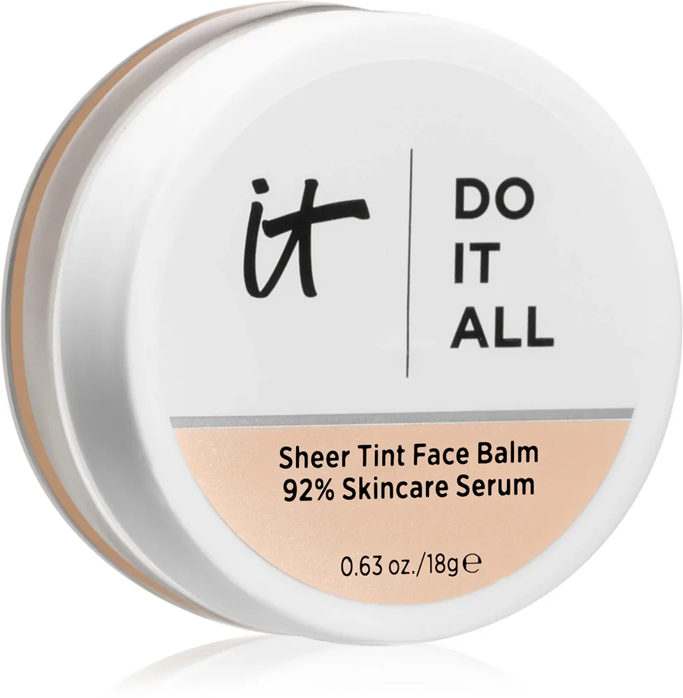Бальзам тональный для лица IT Cosmetics Do it all Face Balm с лёгким покрытием, увлажняющий, 18 г, оттенок Fairest Neutral 110