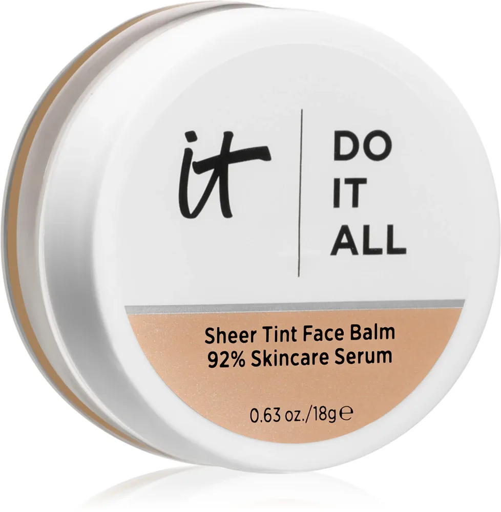 Бальзам тональный для лица IT Cosmetics Do it all Face Balm с лёгким покрытием, увлажняющий, 18 г, оттенок Light Neutral 210