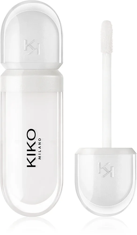 Бальзам для губ оттеночный KIKO Milano Kissable Lip Volume Plumping Lip Cream с эффектом объёма, с маслом ши, 6,5 мл, оттенок 02 Cloud Dew