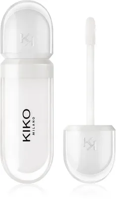 Бальзам для губ оттеночный KIKO Milano Kissable Lip Volume Plumping Lip Cream с эффектом объёма, с маслом ши, 6,5 мл, оттенок 02 Cloud Dew