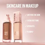 MAYBELLINE NEW YORK Lifter Plump & Glow - Тональное средство Maybelline Lifter Plump Glow флюид, среднее покрытие, 30 мл, 30 мл, оттенок 119 — фото 8