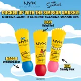 Бальзам для губ NYX Professional Makeup The Simpsons Smushy тонирующий, с маслом ши и Ceramide NP, 8 мл, оттенок Peekaboo Blue — фото 5