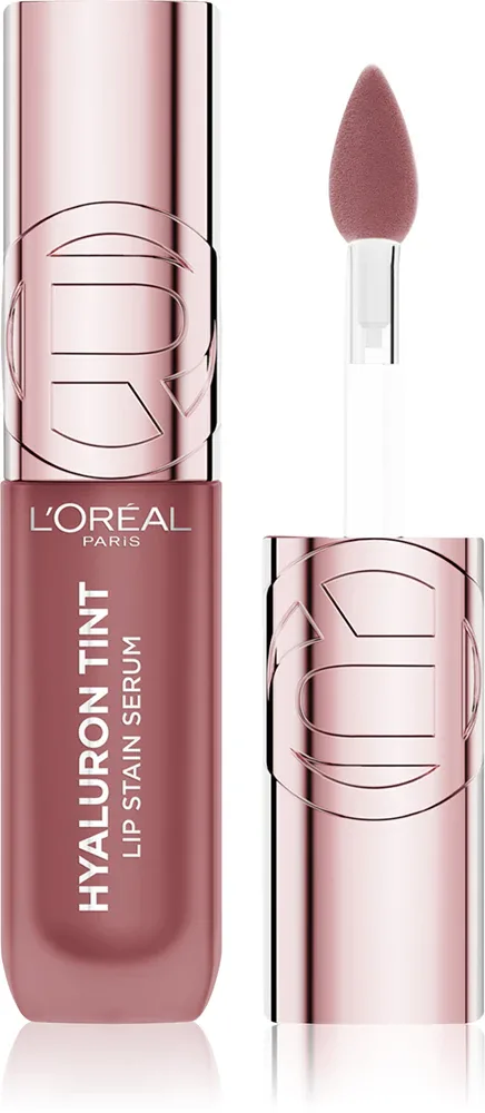 L’Oréal Paris Hyaluron Tint Lip Stain Serum - Помада для губ L’Oreal Paris Hyaluron Tint Lip Stain Serum жидкая, увлажняющая, с эффектом тинта, 5 мл, 5 мл, оттенок 635 Worth It Medium