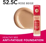 Тональный флюид Bourjois Healthy Mix увлажняющий, среднего покрытия, 30 мл, оттенок 52.5N Rose Beige — фото 2