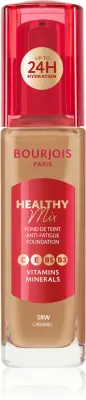 Тональный флюид Bourjois Healthy Mix увлажняющий, среднего покрытия, 30 мл, оттенок 58W Caramel