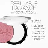 Румяна с эффектом сияния NARS Light Reflecting Luminizig Blush, водостойкие, 5,5 г, оттенок SELF CONTROL — фото 7