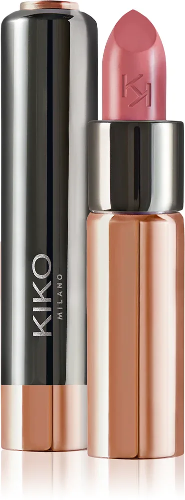 Помада для губ KIKO Milano Gossamer Emotion кремовая, с интенсивной пигментацией, 3,5 г, оттенок 107 Mocaccino