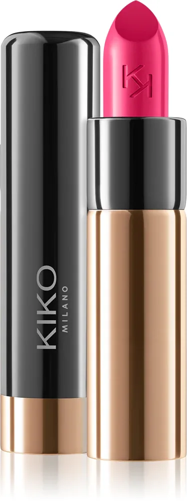 Помада для губ KIKO Milano Gossamer Emotion кремовая, с интенсивной пигментацией, 3,5 г, оттенок 124 Azalea