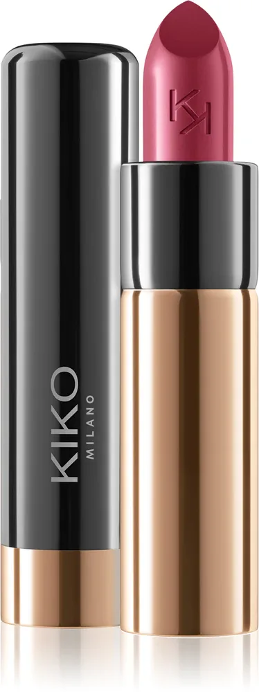 Помада для губ KIKO Milano Gossamer Emotion кремовая, с интенсивной пигментацией, 3,5 г, оттенок 142 Deep Mauve