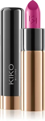 Помада для губ KIKO Milano Gossamer Emotion кремовая, с интенсивной пигментацией, 3,5 г, оттенок 125 Cyclamen