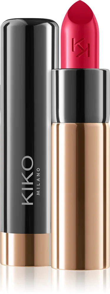 Помада для губ KIKO Milano Gossamer Emotion кремовая, с интенсивной пигментацией, 3,5 г, оттенок 141 Raspberry
