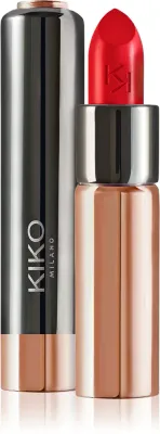 Помада для губ KIKO Milano Gossamer Emotion кремовая, с интенсивной пигментацией, 3,5 г, оттенок 115 Geranium