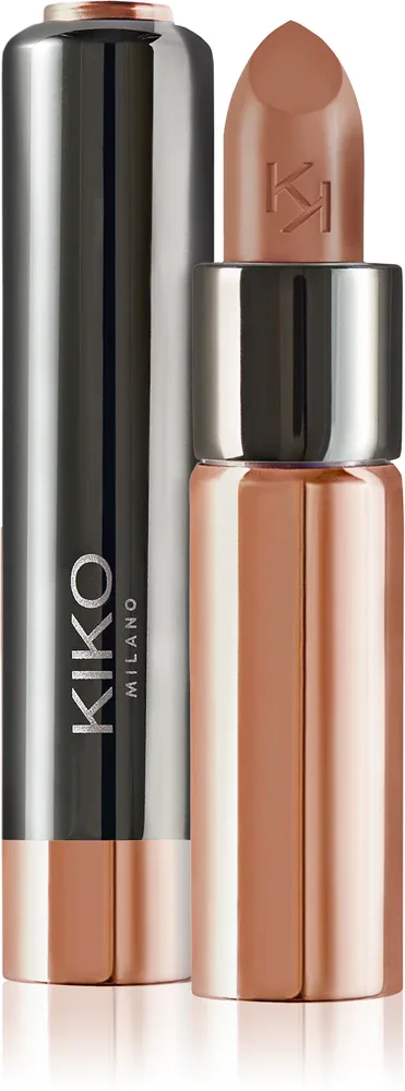 Помада для губ KIKO Milano Gossamer Emotion кремовая, с интенсивной пигментацией, 3,5 г, оттенок 137 Cinnamon Honey