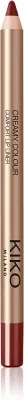 Карандаш для губ KIKO Milano Creamy Colour кремовый, стойкий, водостойкий, 1,2 г, оттенок 08 Marsala
