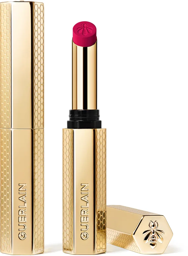 Помада для губ GUERLAIN KissKiss матовая, с возможностью повторного наполнения, 1,85 г, оттенок 391 Vibrant Rose