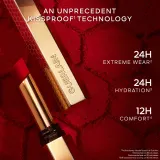 Помада для губ GUERLAIN KissKiss матовая, с возможностью повторного наполнения, 1,85 г, оттенок 391 Vibrant Rose — фото 8