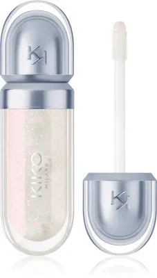 Блеск для губ KIKO Milano 3D Hydra Lip Gloss увлажняющий, с эффектом сияния, 6,5 мл, оттенок 47 White Unicorn
