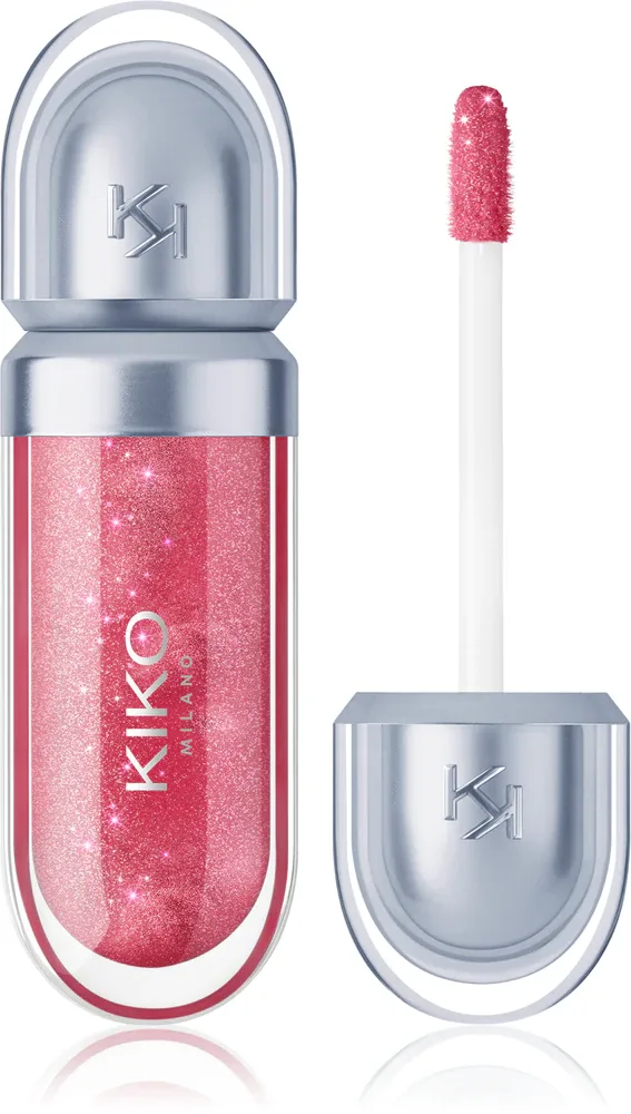 Блеск для губ KIKO Milano 3D Hydra Lip Gloss увлажняющий, с эффектом сияния, 6,5 мл, оттенок 50 Sparkling Mauve