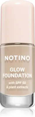 Тональное средство Notino Foundation Glow foundation with SPF 50 Plant Extracts, среднее покрытие, 30 мл, оттенок 01 Fair Neutral